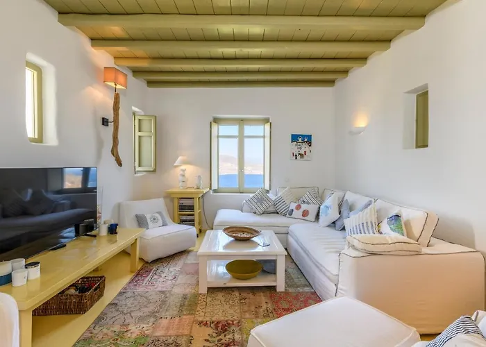 Isabella Family Close To The Ftelia (Mykonos)