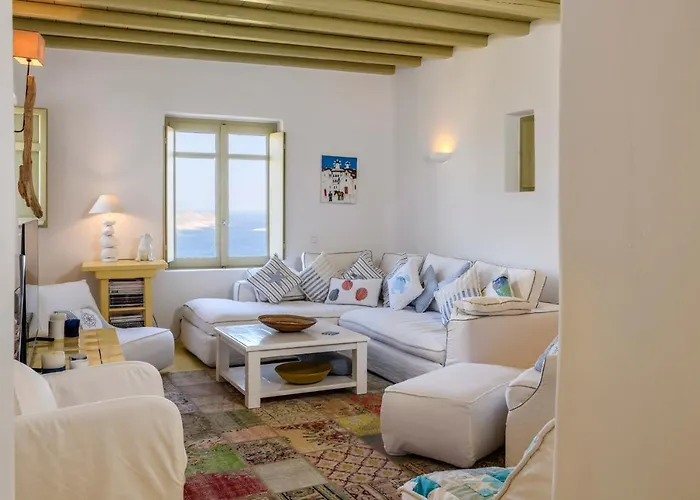 Villa Isabella Family Close To The Ftelia (Mykonos)